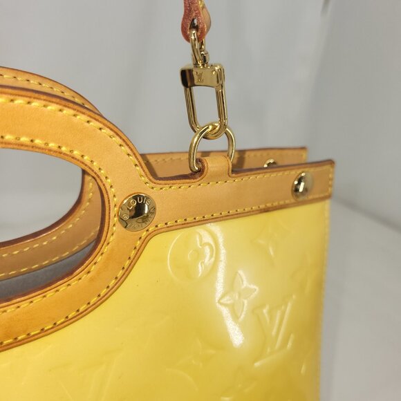 LOUIS VUITTON "Vernis Roxbury Drive Perle" Bag - LV Embossed Monogram *COA - Picture 5 of 16